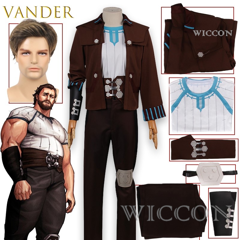 Anime Merchandise For Women - BGame Arcane Vander Cosplay Costume Uniform