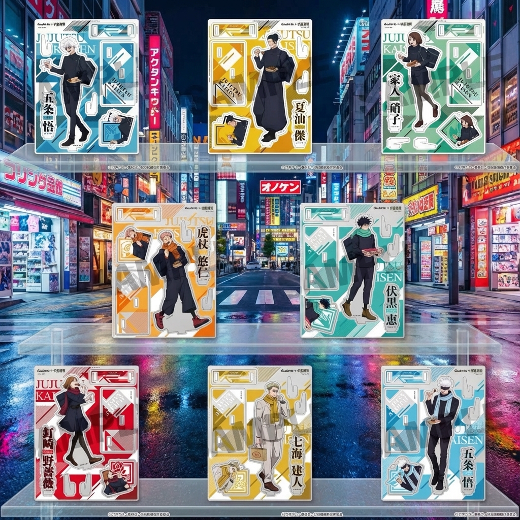 Anime Merchandise Keychain - Jujutsu Kaisen GINDACO Takoyaki 2024 Acrylic
