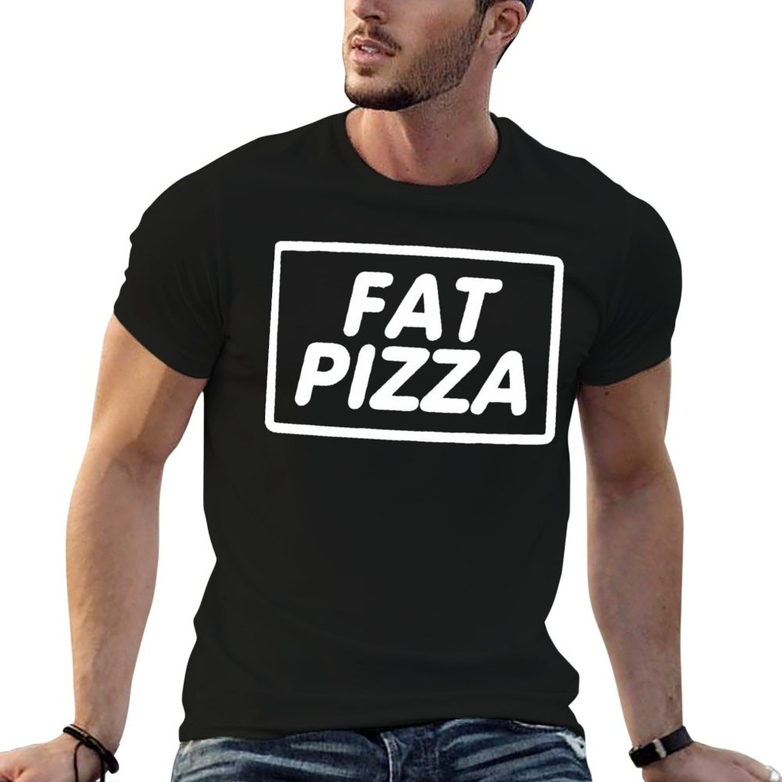Anime Merchandise T Shirt - BEST SELLER - Fat Pizza Logo