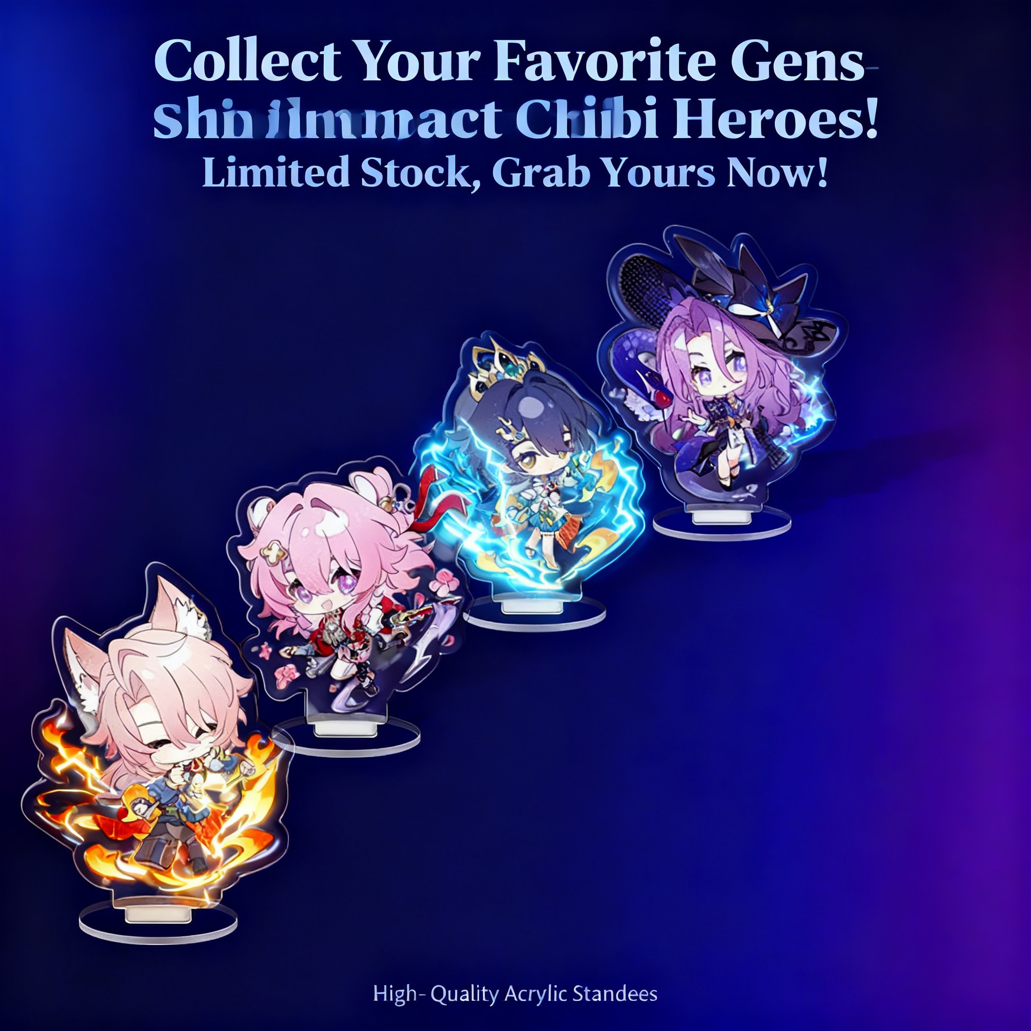 Cute Anime Merchandise - Star Rail Boothill Jade Anime Acrylic