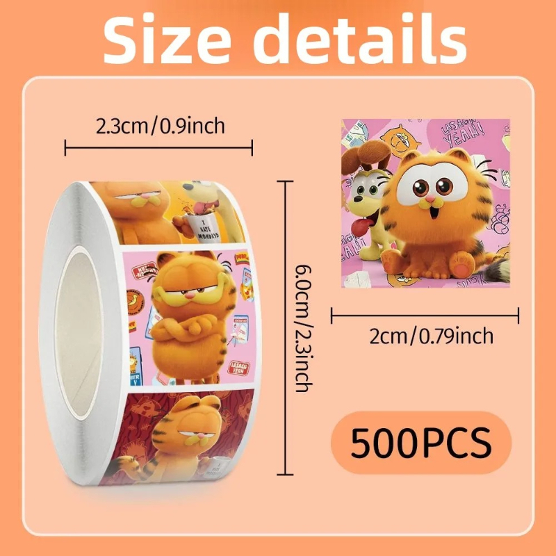 Garfield cartoon cute 500pcs r - đánh giá và giá Cute Anime Merchandise