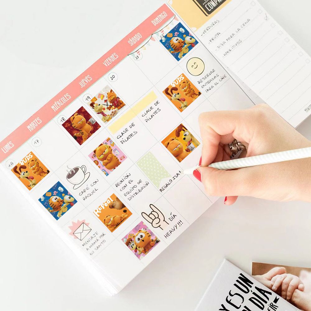 Garfield cartoon cute 500pcs r - đánh giá và giá Cute Anime Merchandise