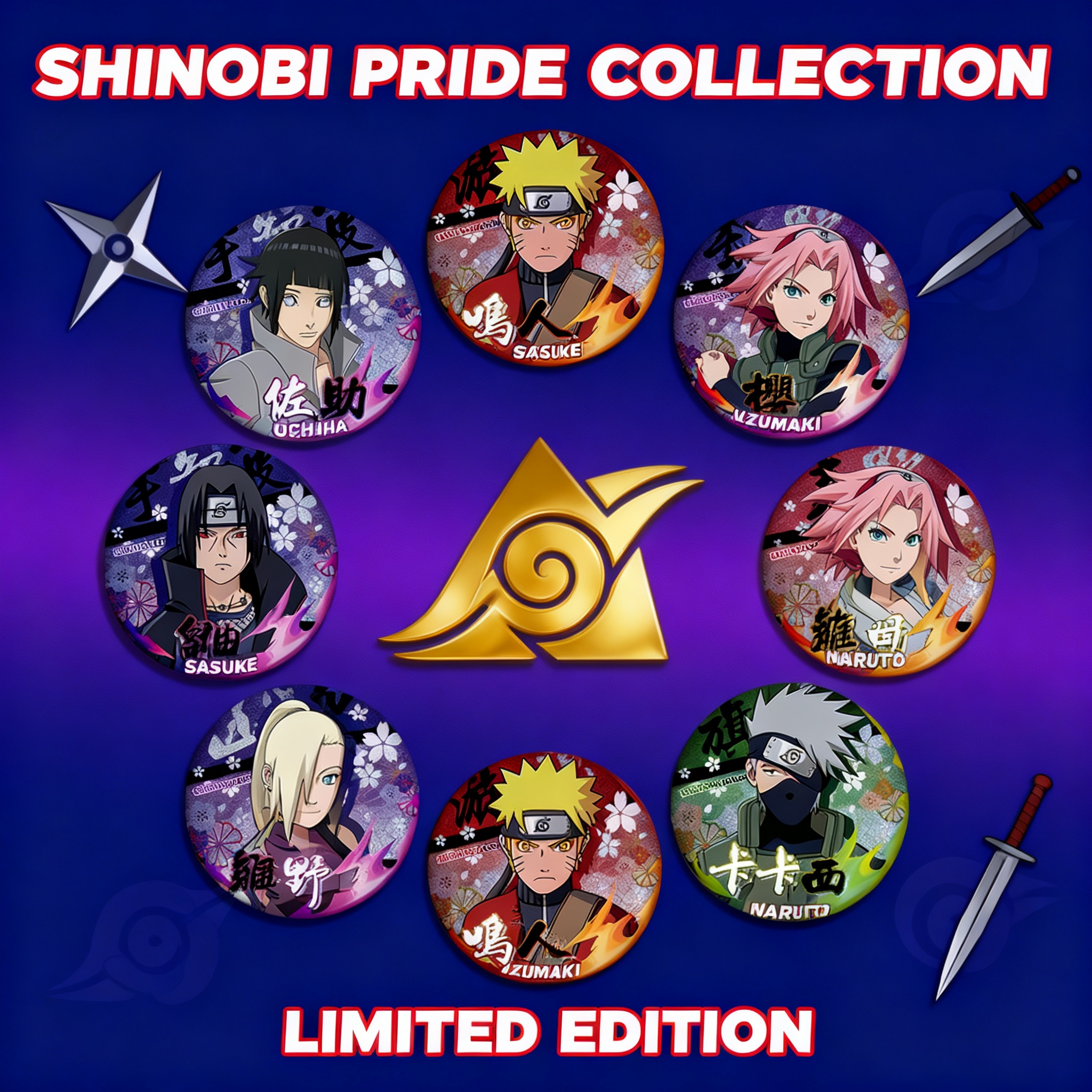 Fire Scene Double Flash Badge  - đánh giá và giá Anime Merchandise Collection