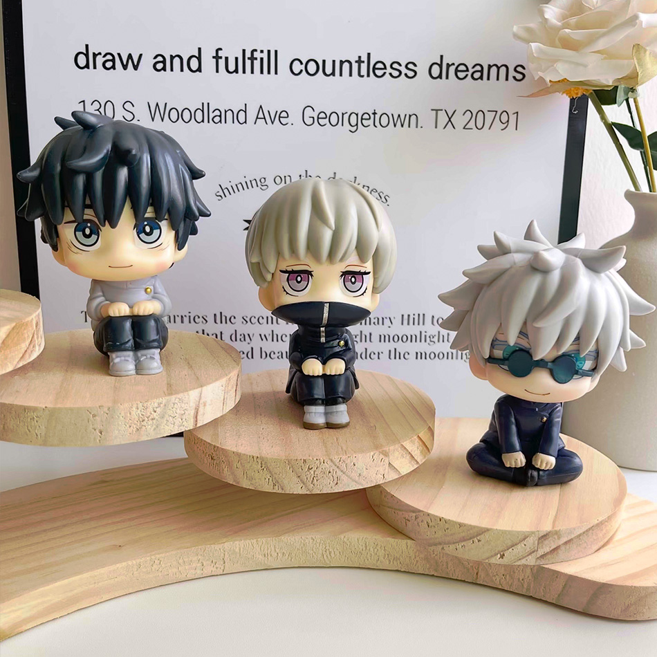 10cm JJK Anime Figure Set Gojo - đánh giá và giá Jjk Anime Merchandise