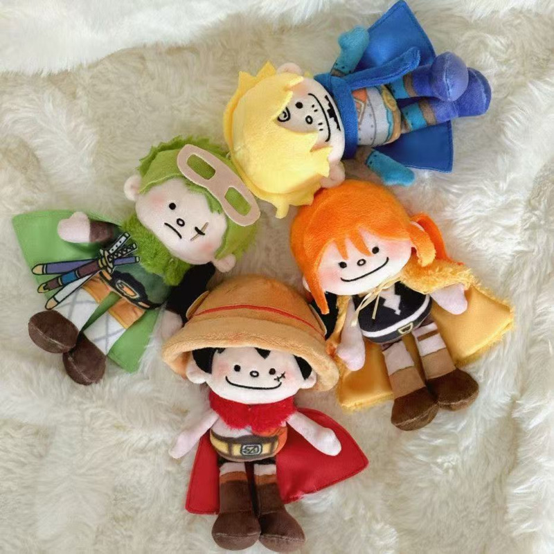 15CM Anime One Piece Plush Dol - đánh giá và giá Luffy Anime Merchandise