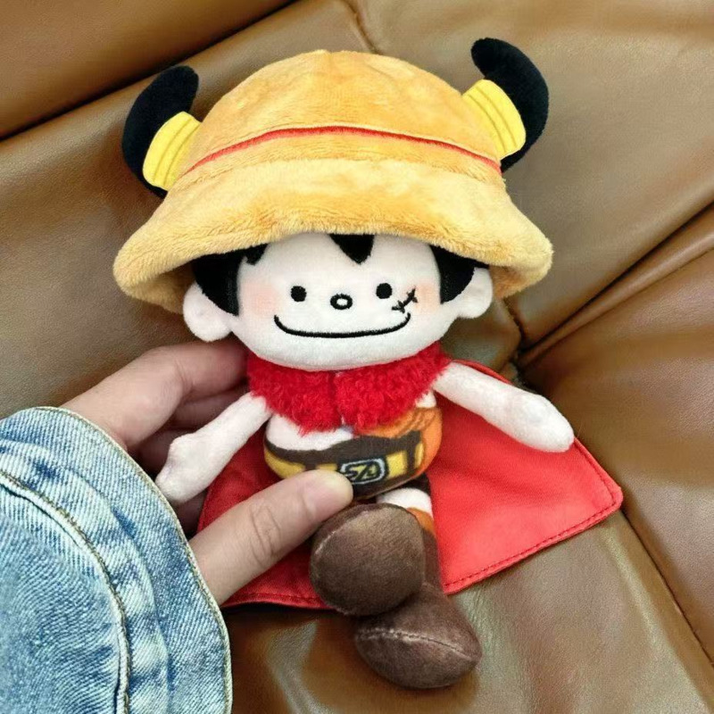 15CM Anime One Piece Plush Dol - đánh giá và giá Luffy Anime Merchandise