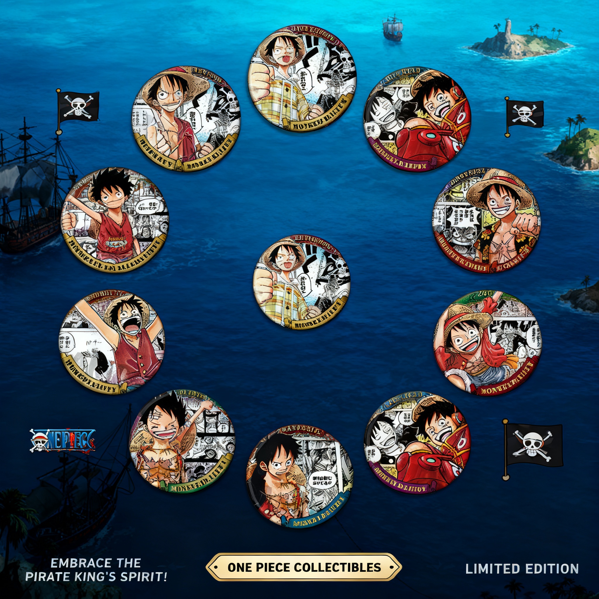 One Piece Anime Luffy Cosplay  - đánh giá và giá Luffy Anime Merchandise