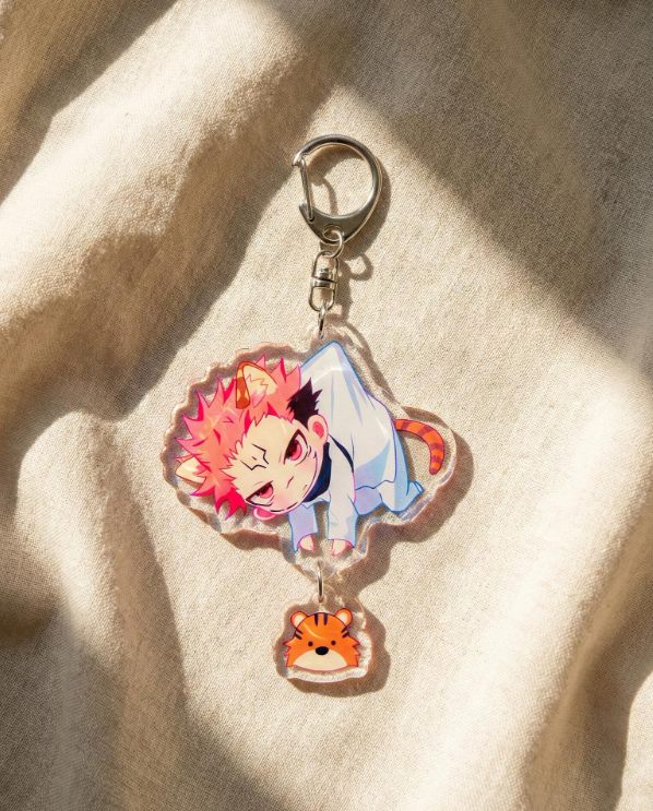 6Cm Acrylic Keychain for Jjk S - đánh giá và giá Jjk Anime Merchandise