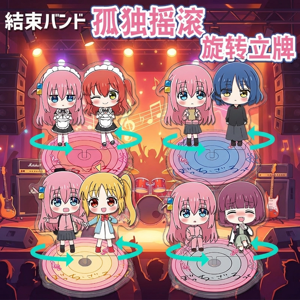 Lonely Rock Acrylic Rotating S - đánh giá và giá Cute Anime Merchandise