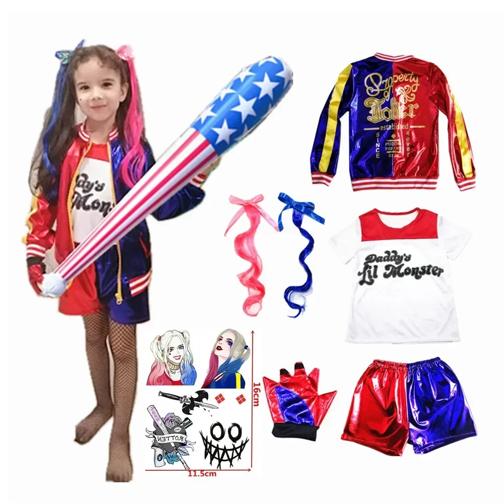 Costumes de cosplay Harley Qui - đánh giá và giá Anime Merchandise For Women