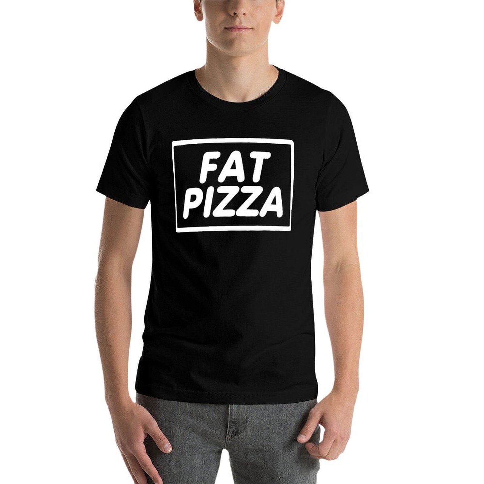 BEST SELLER - Fat Pizza Logo M - đánh giá và giá Anime Merchandise T Shirt