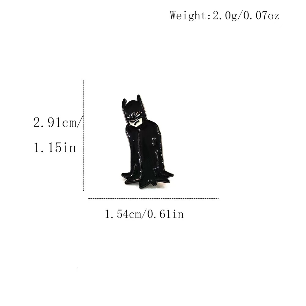 6 PCS Batman movie merchandise - đánh giá và giá Cute Anime Merchandise
