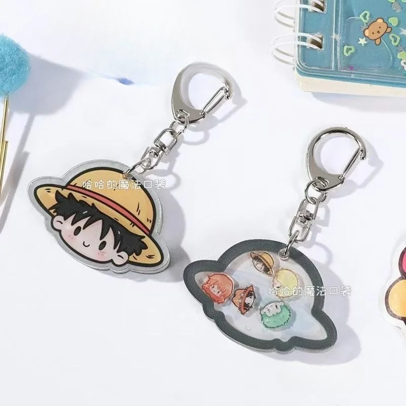 One Piece Monkey D Luffy Kawai - đánh giá và giá Anime Merchandise Keychain