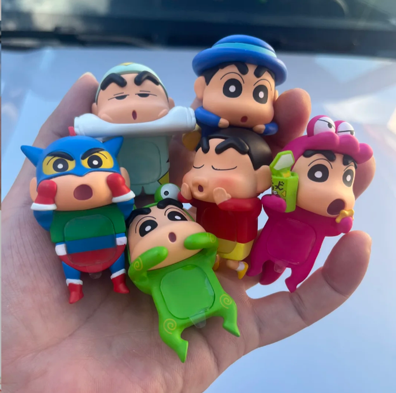 6pcs Anime Figure Xiaoxin Scre - đánh giá và giá Figure Display Box