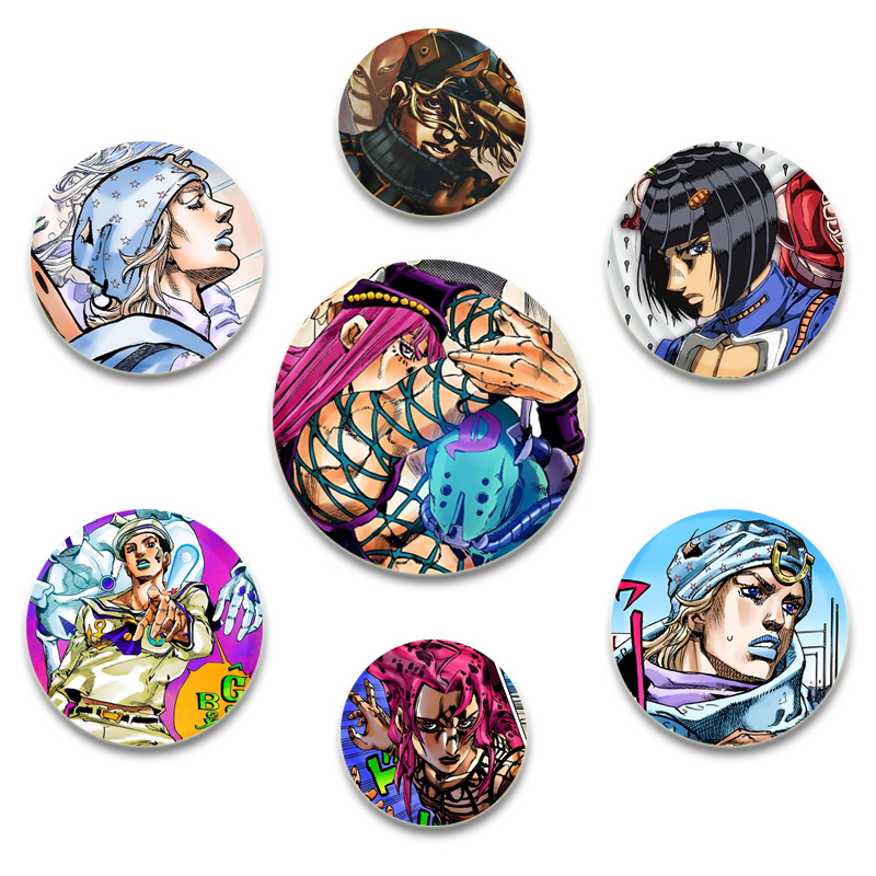 32/44/58mm JoJo Bizarre Advent - đánh giá và giá Jjk Anime Merchandise