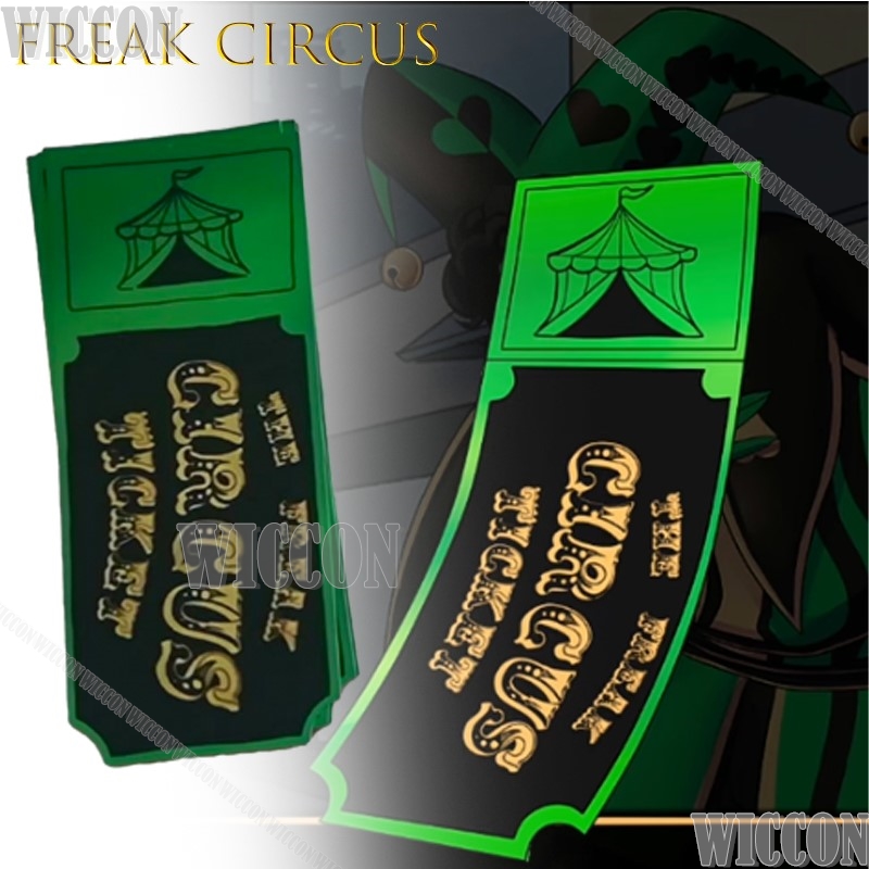 Freak Circus Ticket Card Red G - đánh giá và giá Anime Merchandise Collection