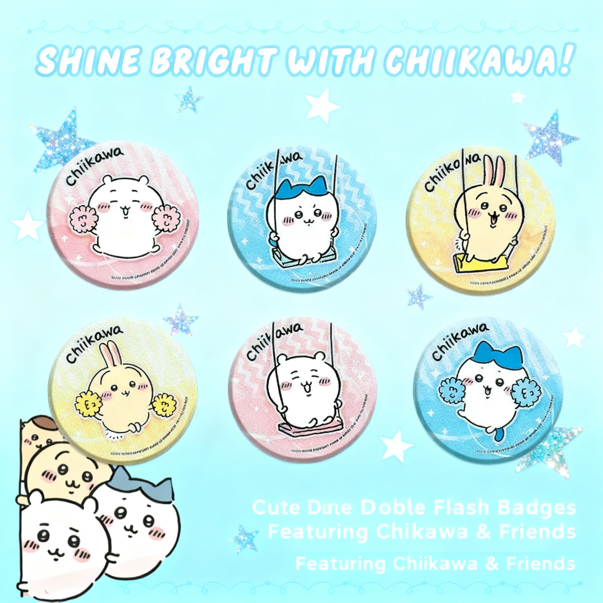 Chiikawa Anime Pin Badge Ename - đánh giá và giá Cute Anime Merchandise