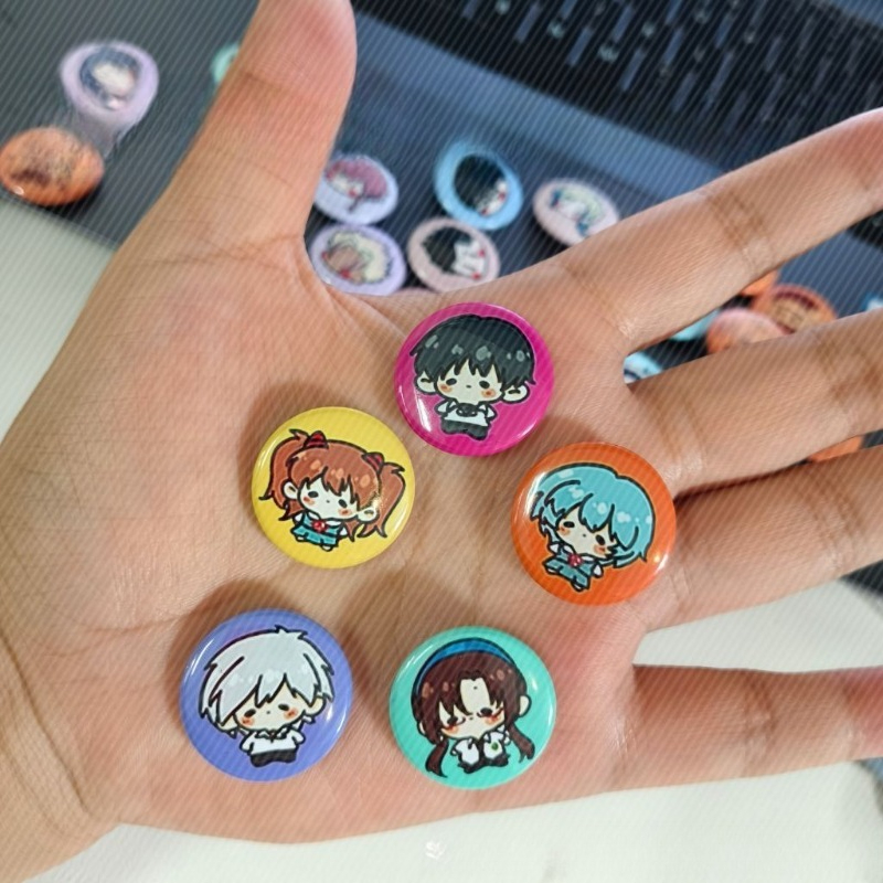 5pcs Neon Cute Genesis Classic - đánh giá và giá Cute Anime Merchandise