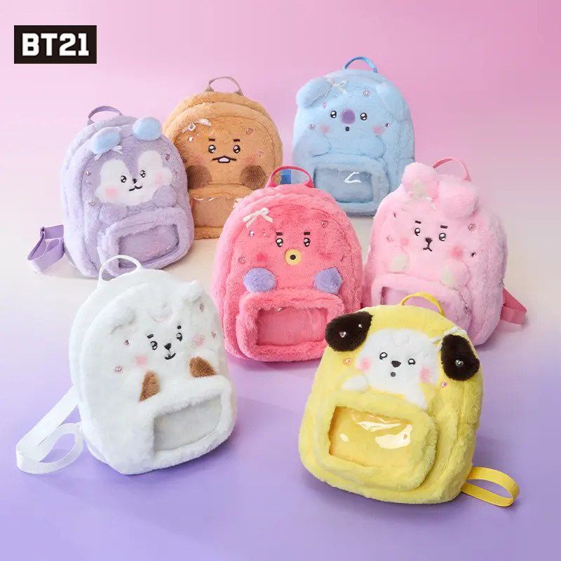 BT21 cartoon cute plush doll b - đánh giá và giá Cute Anime Merchandise
