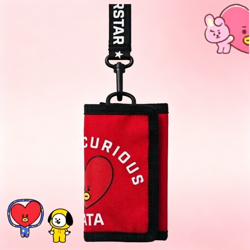 BT21 cartoon cute short wallet - đánh giá và giá Cute Anime Merchandise