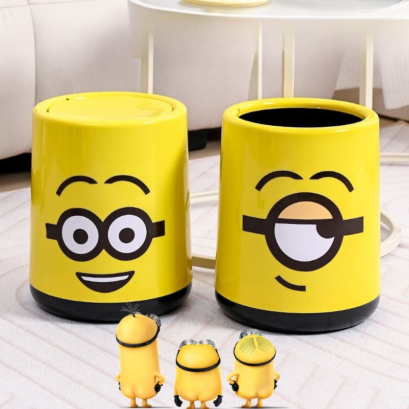 Minions cartoon cute trash can - đánh giá và giá Cute Anime Merchandise