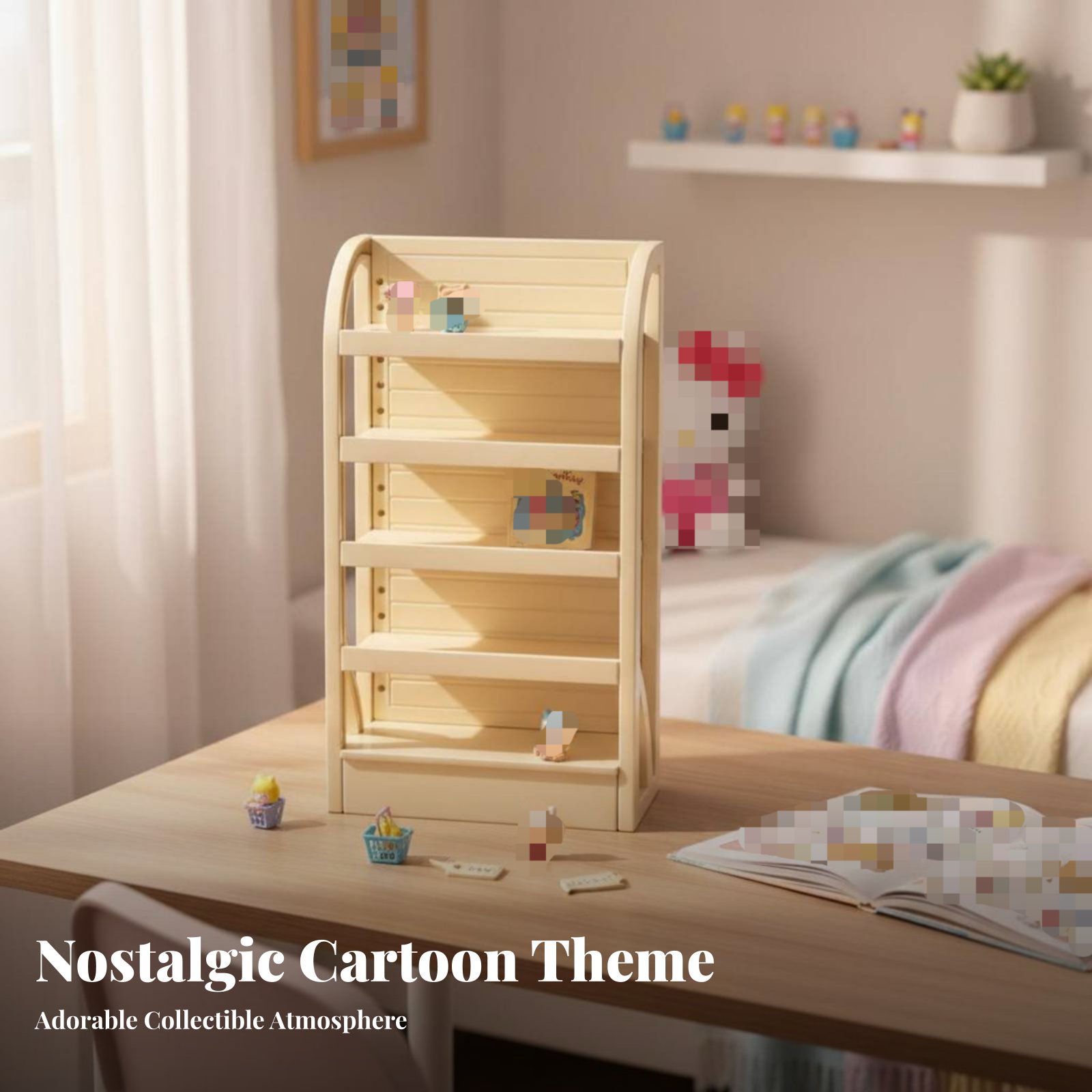 Miniature Supermarket Shelf Co - đánh giá và giá Figure Display Box