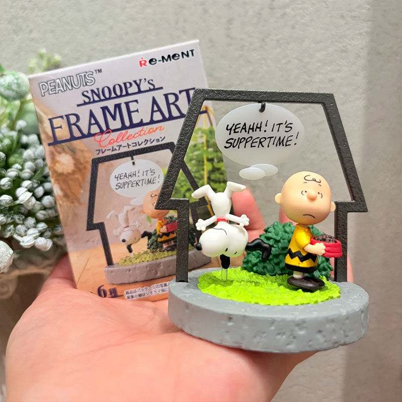 Rement Peanuts Snoopy Frame Ar - đánh giá và giá Figure Display Box