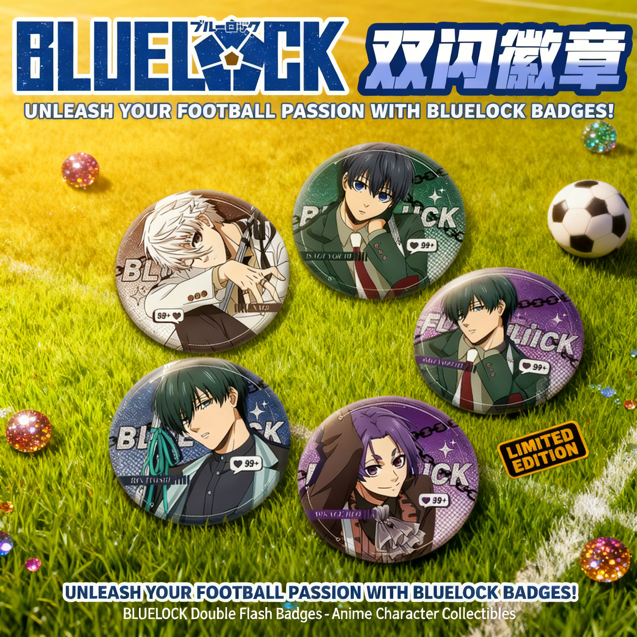 Blue Lock Anime Manga Cosplay  - đánh giá và giá Anime Merchandise Collection