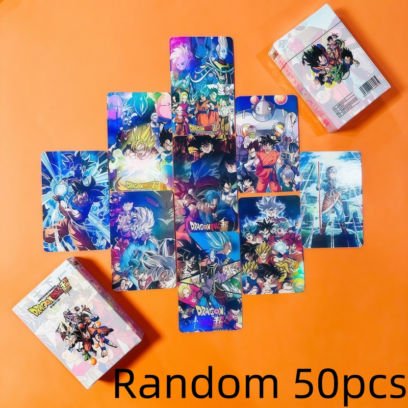 50pcs Dragon Ball holographic  - đánh giá và giá Anime Merchandise Collection