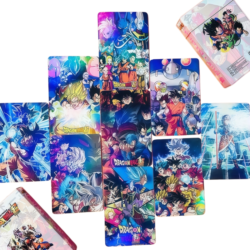 50pcs Dragon Ball holographic  - đánh giá và giá Anime Merchandise Collection